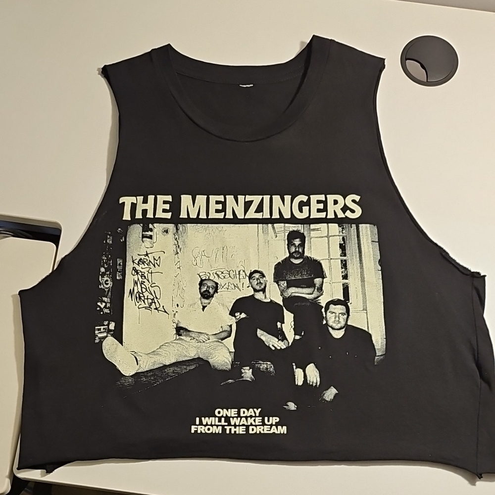 Menzingers Band Crop Top